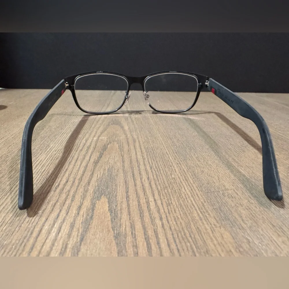 Gucci Men Urban GG00130 Black Prescription Eyeglasses with Case and Cloth. - Picture 7 of 16